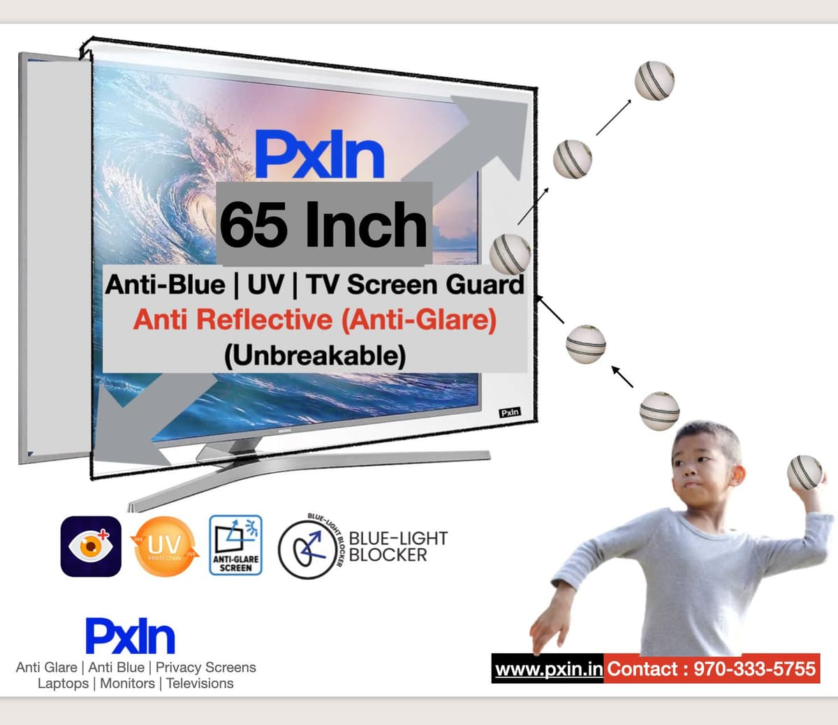 65 Inches TV Screen Protector