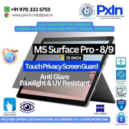 MS Surface Pro 8/9 13 Inch Privacy Screen Protector