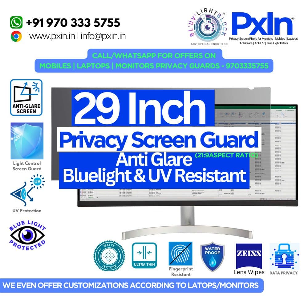29 Inch Monitor Privacy Screen