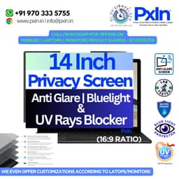 14 Inch Privacy Screen Filter | Anti Blue Light, Anti Glare
