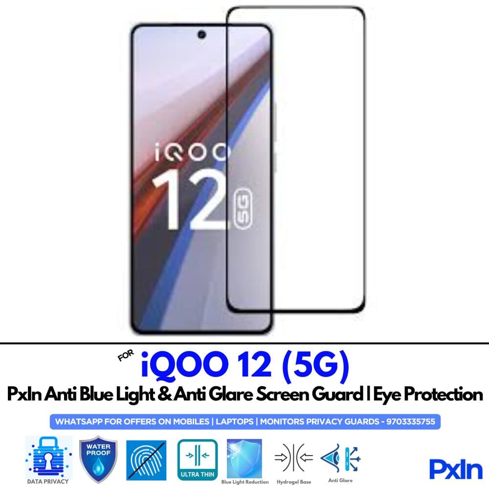 IQOO 12 5G Anti Blue light screen guard