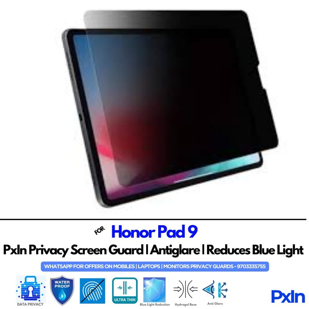 Honor Pad 9 Privacy Screen Guard