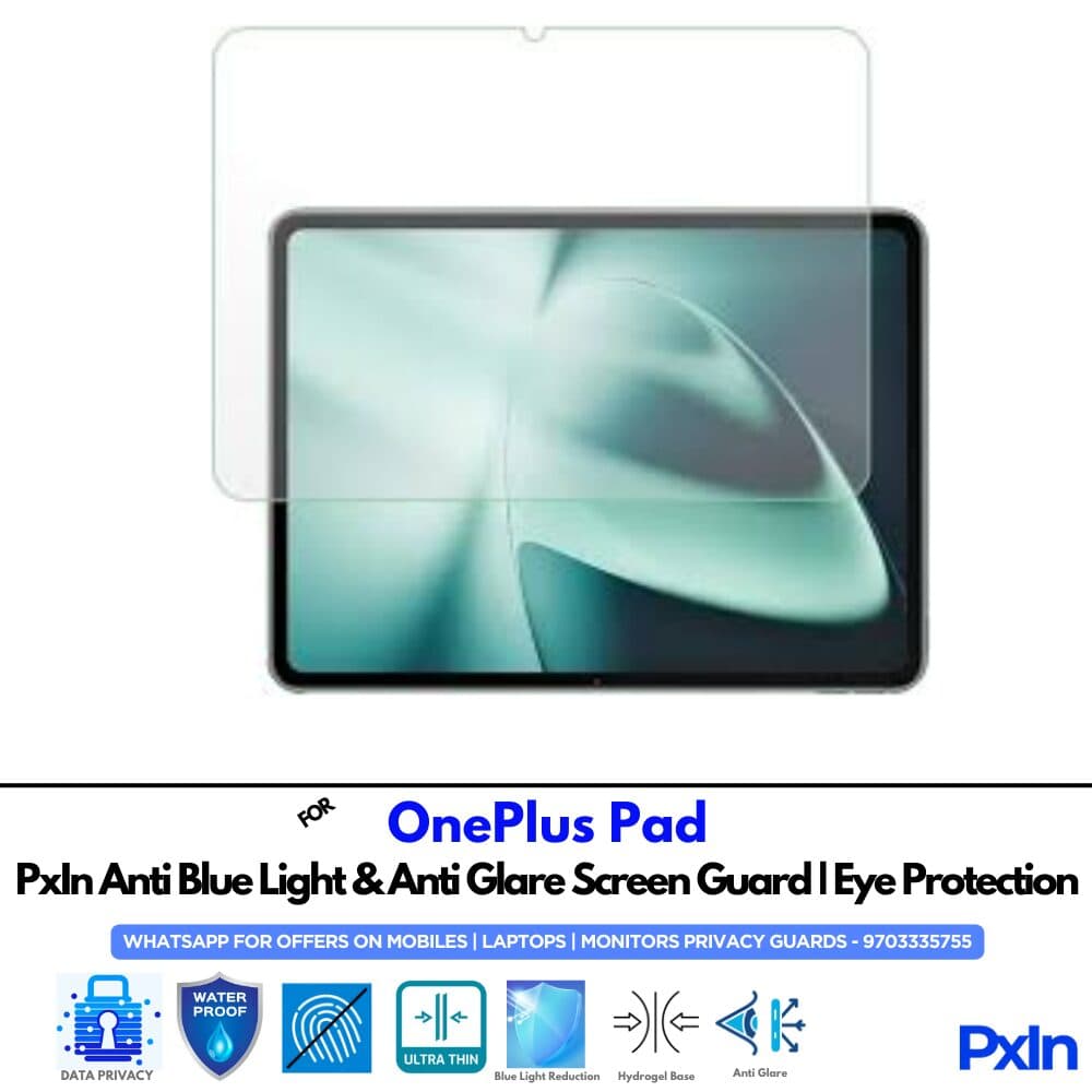 OnePlus Pad Anti Blue light screen guard