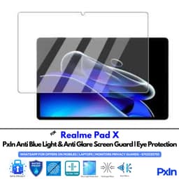 Anti Blue Light & Anti Glare Screen Guard for Realme Pad X - Image 1