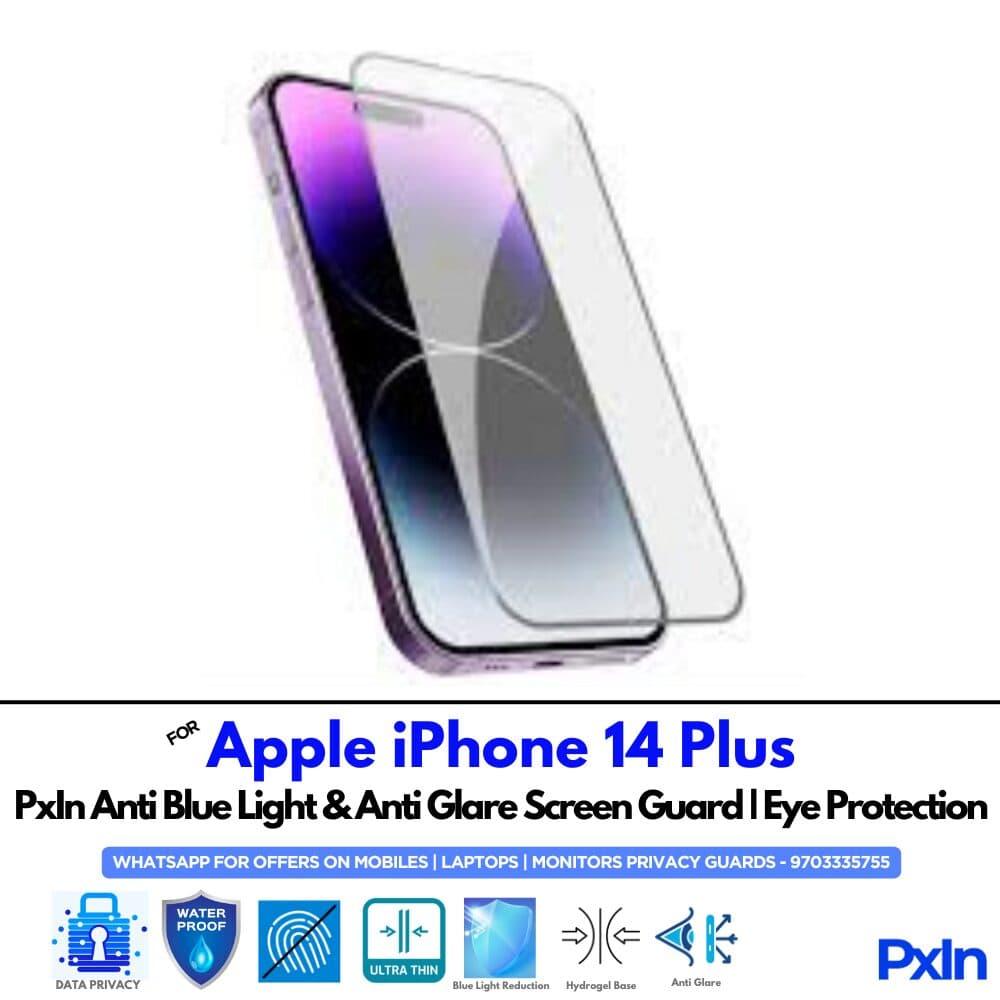 iPhone 14 Plus Anti Blue light screen guard