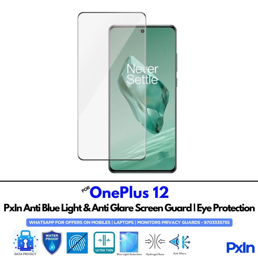 OnePlus 12 Anti Blue light screen guards