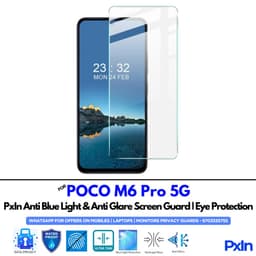 POCO M6 Pro 5G Anti Blue light screen guard