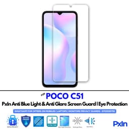 POCO C51 Anti Blue light screen guard