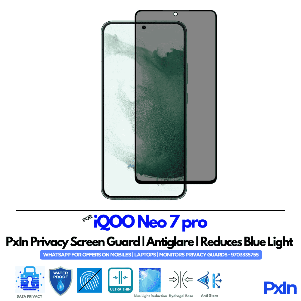 IQOO Neo 7 pro Privacy Screen Guard