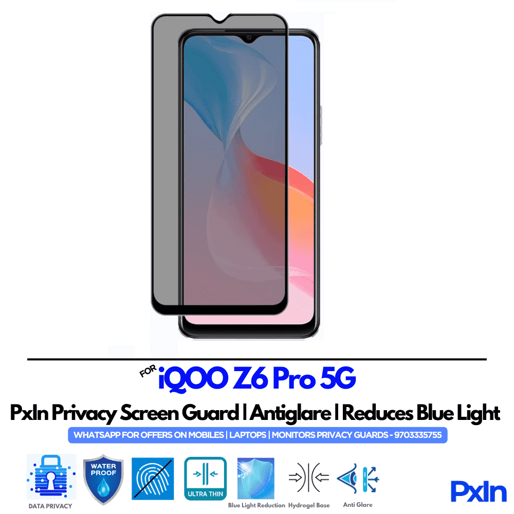 iQOO Z6 Pro 5G Privacy Screen Guard