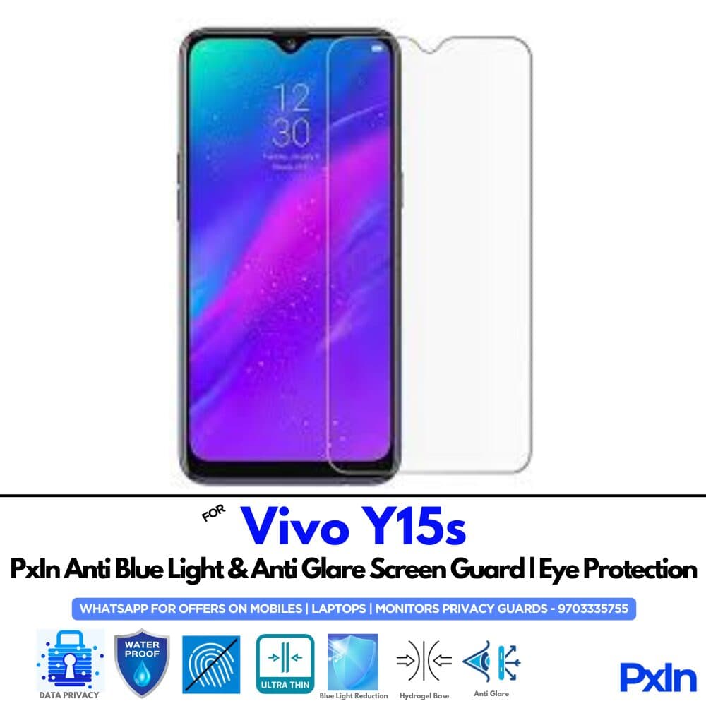 Vivo Y15s Anti Blue light screen guard