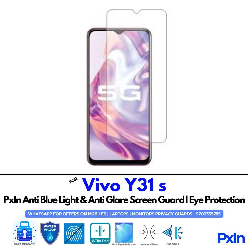 Vivo Y31 s Anti Blue light screen guard