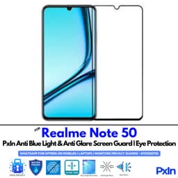 Realme Note 50 Anti Blue light screen guard