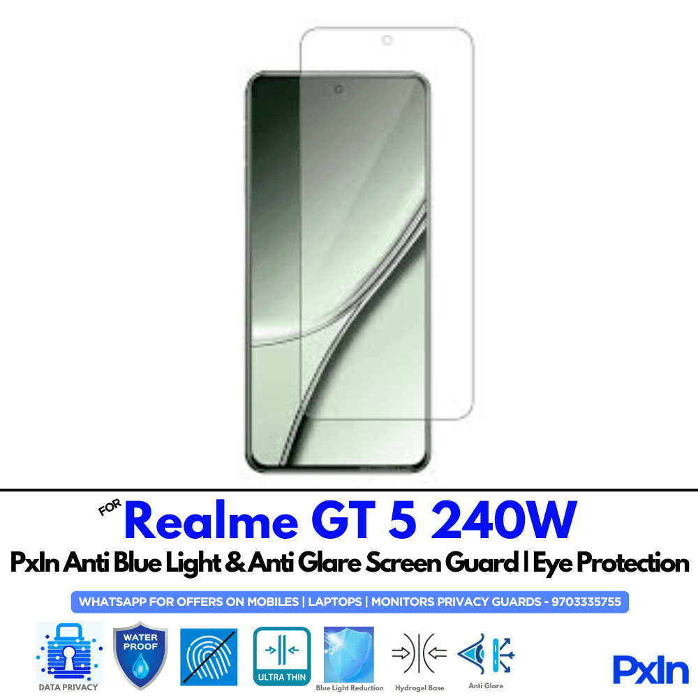 Realme GT 5 240W Anti Blue light screen guard