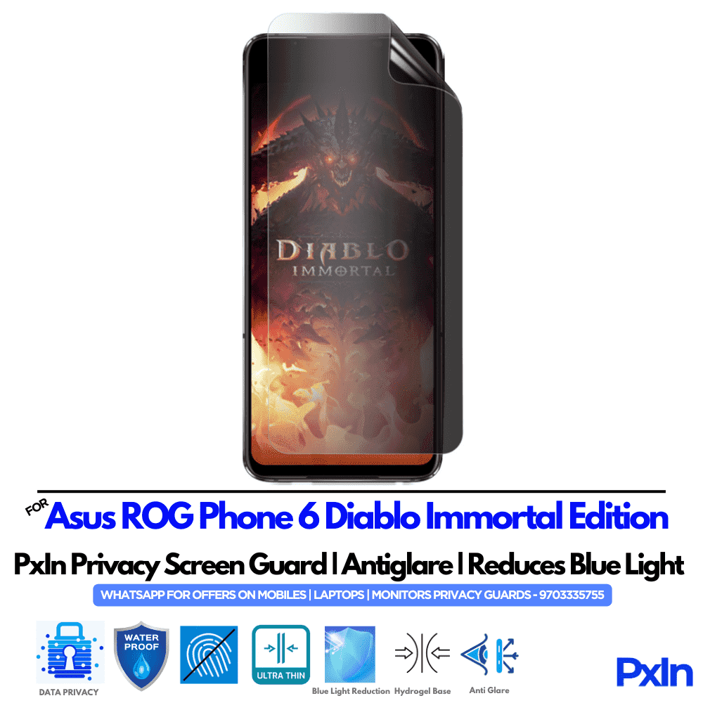 Asus ROG Phone 6 Diablo Immortal Edition Privacy Screen Guard