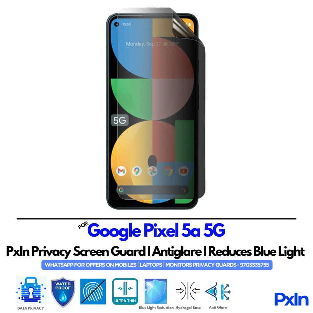 Google Pixel 5a 5G Privacy Screen Guard