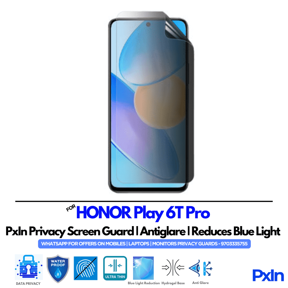 HONOR Play 6T Pro Privacy Screen Guard