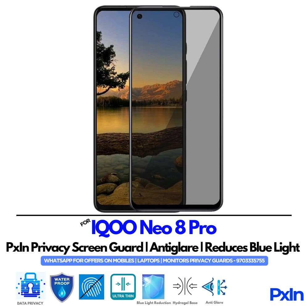 iQOO Neo 8 Pro Privacy Screen Guard