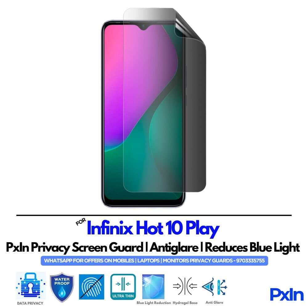 Infinix Hot 10 Play Privacy Screen Guard
