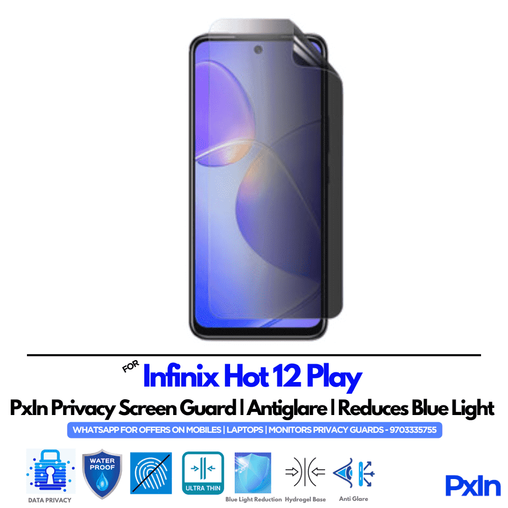 Infinix Hot 12 Play Privacy Screen Guard