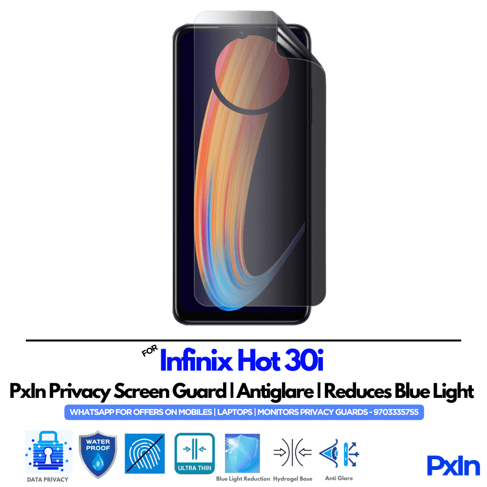 Infinix Hot 30i Privacy Screen Guard