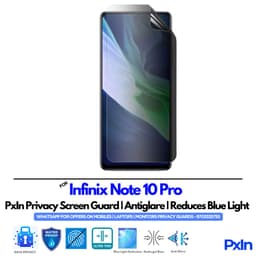 Infinix Note 10 Pro Privacy Screen Guard