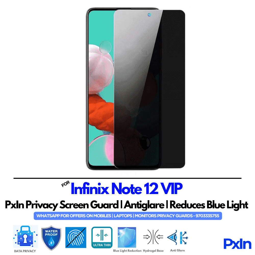 Infinix Note 12 VIP Privacy Screen Guard