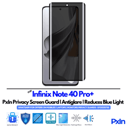 Infinix Note 40 Pro+ Privacy Screen Guard