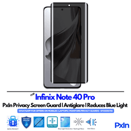 Infinix Note 40 Pro Privacy Screen Guard