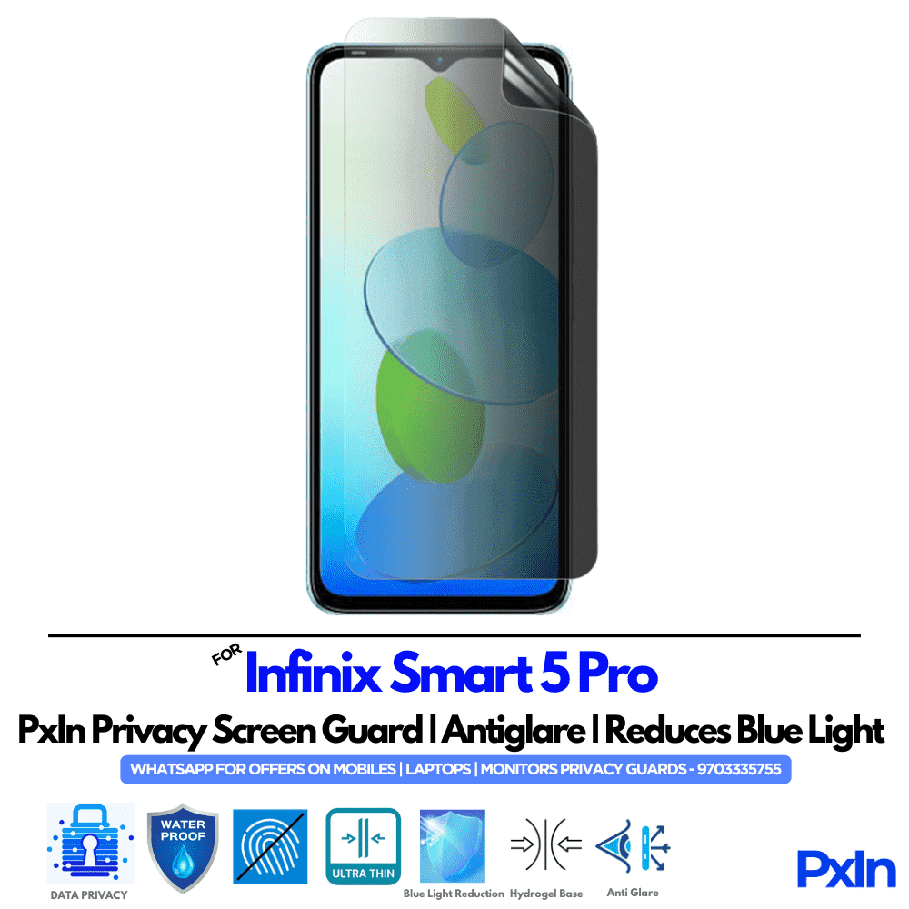 Infinix Smart 5 Pro Privacy Screen Guard