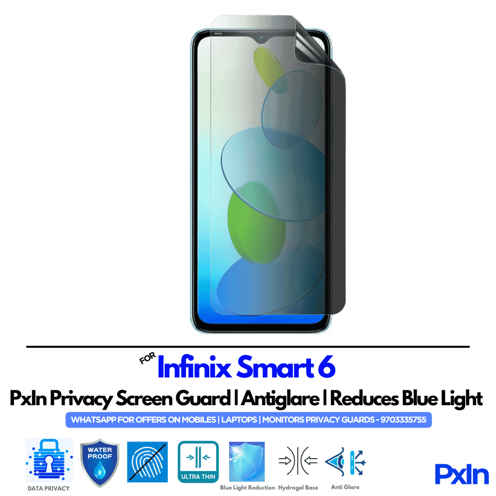 Infinix Smart 6 Privacy Screen Guard