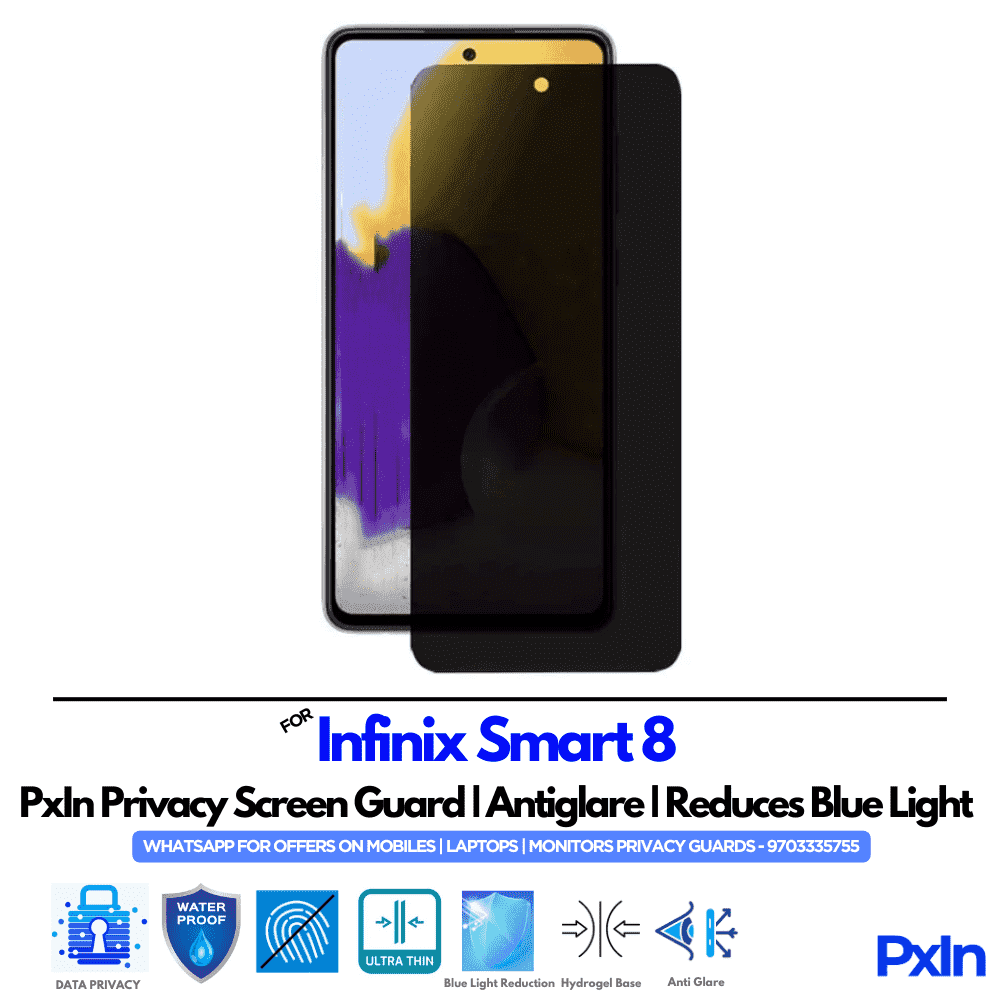 Infinix Smart 8 Privacy Screen Guard