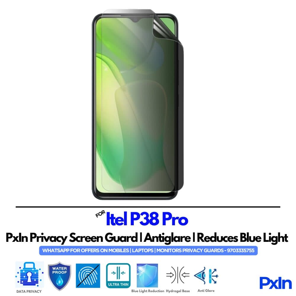Itel P38 Pro Privacy Screen Guard
