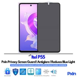 Itel P55 Privacy Screen Guard
