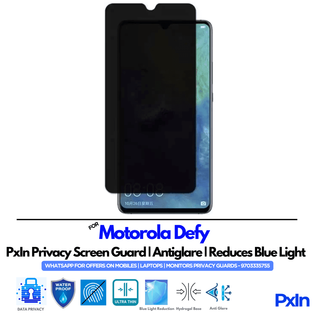 Motorola Defy Privacy Screen Guard