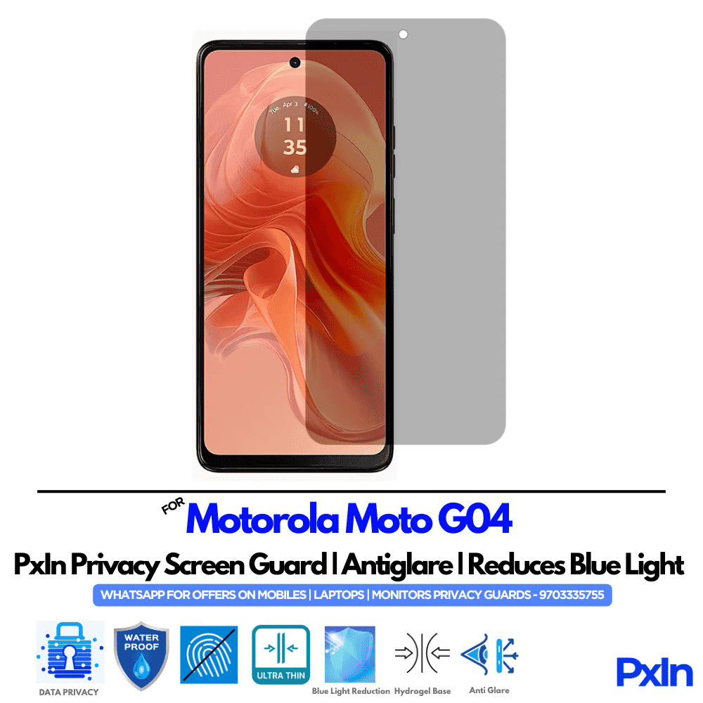 Motorola Moto G 04 Privacy Screen Guard