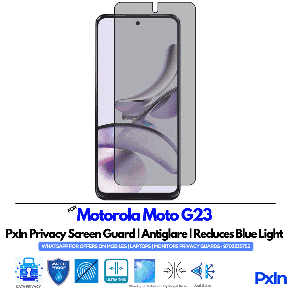 Motorola Moto G23 Privacy Screen Guard
