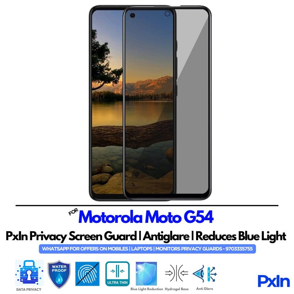 Motorola Moto G54 Privacy Screen Guard