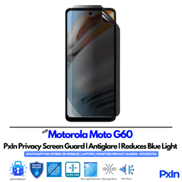 Motorola Moto G60 Privacy Screen Guard