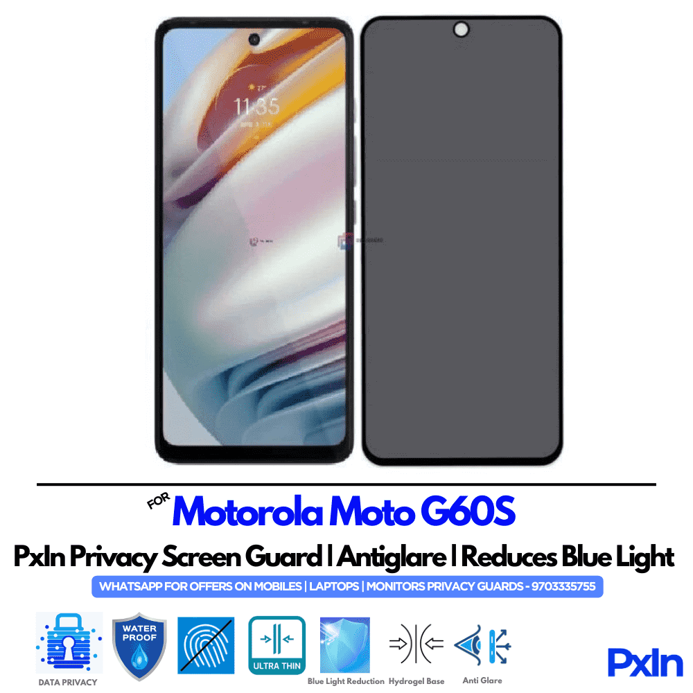 Motorola Moto G60S Privacy Screen Guard