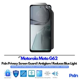 Motorola Moto G62 Privacy Screen Guard