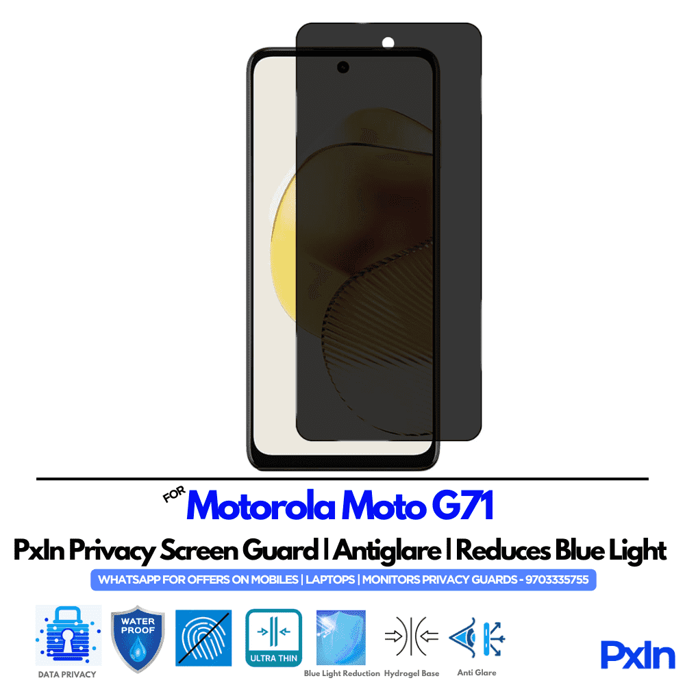 Motorola Moto G71 Privacy Screen Guard