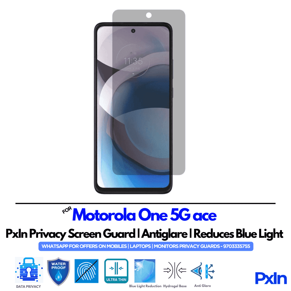 Motorola One 5G ace Privacy Screen Guard