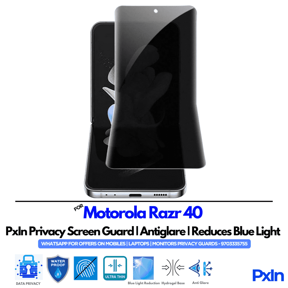 Motorola Razr 40 Privacy Screen Guard