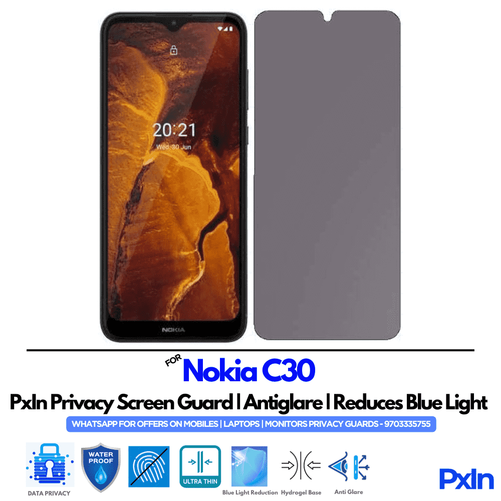 Nokia C30 Privacy Screen Guard