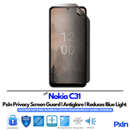 Nokia C31 Privacy Screen Guard