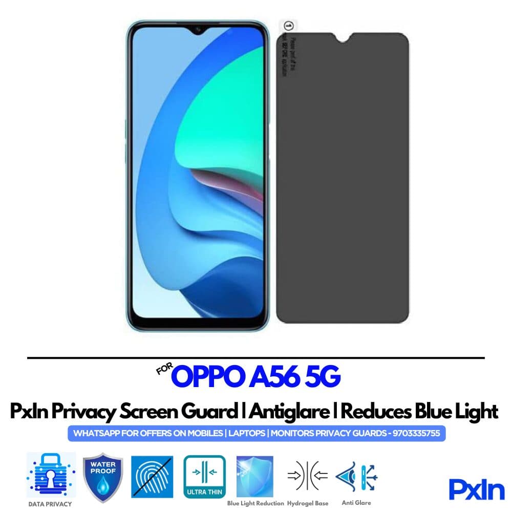 OPPO A56 5G Privacy Screen Guard
