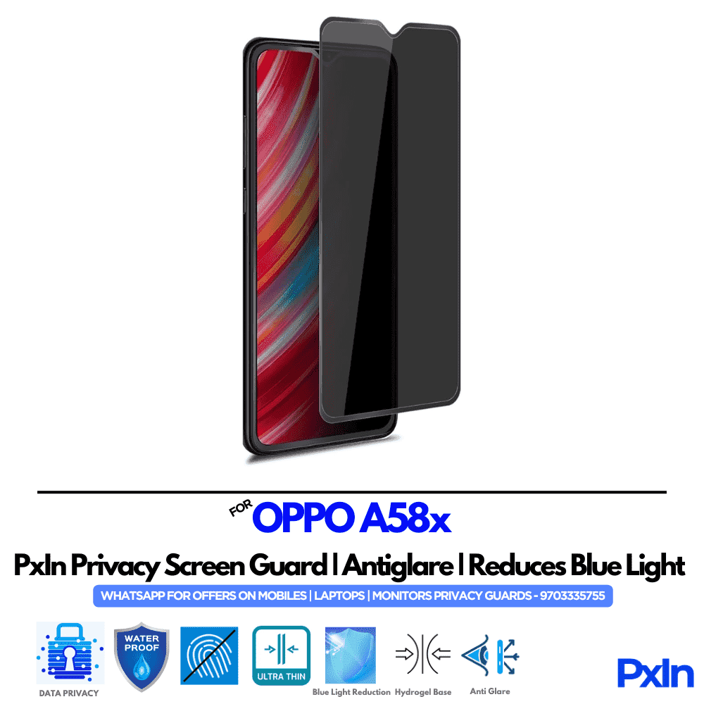 OPPO A58x Privacy Screen Guard