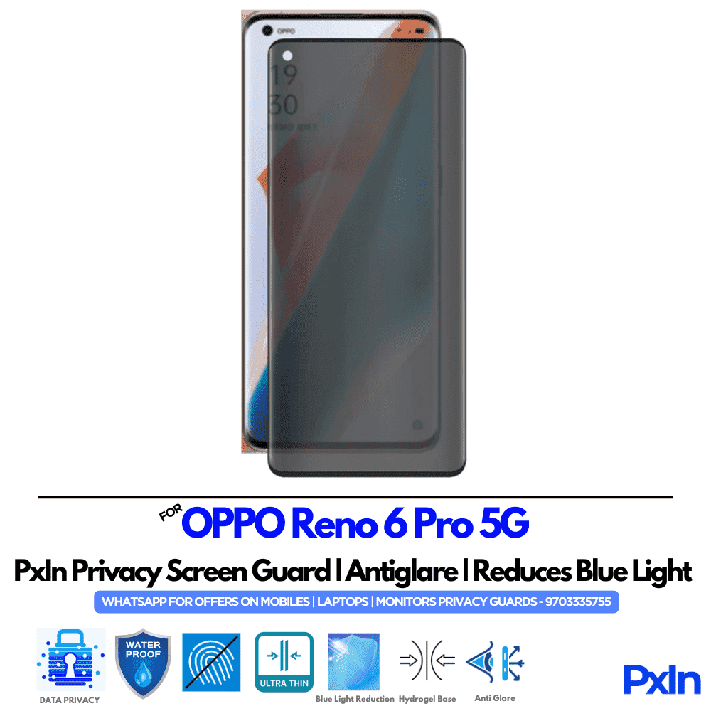 OPPO Reno 6 Pro 5G Privacy Screen Guard