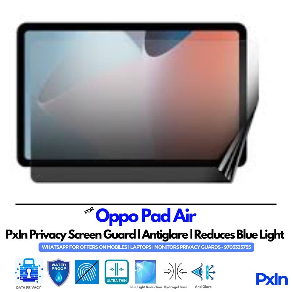 Oppo Pad Air Privacy Screen Guard